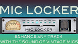 ECM-80 Dynamic Vocal Microphone with Mic Locker Plug-In