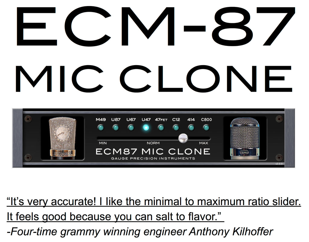 ECM87 Mic Clone Plug-In Software License