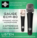 ECM-80 Dynamic Vocal Microphone